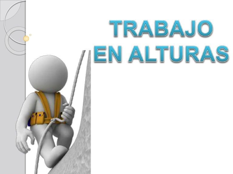 Trabajos en alturas